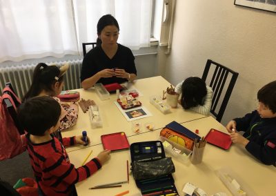 おせちのお重作り